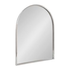 an arched mirror on a white background