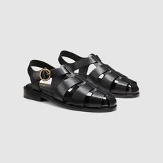 Upper Material: LeatherOpen ToeBuckleLeather LinedLeather OutsoleWeight: 253 gramsHeel Height: 0.91"Sole Thickness: 0.31"ImportedHow To Care: Spot clean with soft, damp clothFit: True to sizeSTYLE NUMBER: BAX4O976 Classic Flat Sandals With Rubber Sole, Classic Flat Sandals For Formal Occasions, Classic Formal Flat Sandals, Elegant Sandals With Rubber Sole And Almond Toe, Classic Leather Sandals With Flat Heel, Leather Closed Toe Slingback Sandals With Woven Sole, Leather Slingback Sandals With Woven Sole And Closed Toe, Classic Sandals With Woven Sole And Round Toe, Classic Sandals With Flat Heel And Rubber Sole