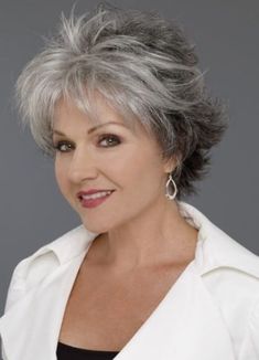 Grey Hair, Over 50, Hairstyles, For Women, Grey, Hair, White, Black