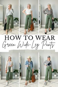 #fashion #fashionista #fashionable #fashiongoals #fashioninspiration #fashionideas #jeans #widepants #widelegdenim #jeanstrend #widelegjeans #wear #dresstoimpress #outfits #outfitstyle How To Style Wide Leg Jeans, Style Wide Leg Jeans, House Florida, Wide Leg Jeans Outfit, Olive Green Pants, Easy Flower, Wear Green, Bed Ideas, Easy Ideas