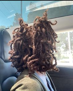 @ seylaamarie Locs Hairstyles Brown, Brown Locs With Curls, Locs With Brown Highlights, Carmel Brown Locs, Light Brown Locs, Dyed Locs Brown, Brown Dreads, Beautiful Black Hair, Beautiful Dreadlocks