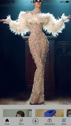 Cabaret Dress, Fox Oc, Drag Dresses, Corset Fashion Outfits, Bouchra Jarrar, Abed Mahfouz, Valentin Yudashkin, Hussein Chalayan, Off Shoulder Evening Dress