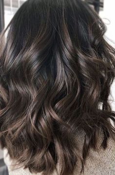 Chocolate Balayage, Chocolate Brown Hair Color, Gorgeous Hair Color, Short Hair Balayage