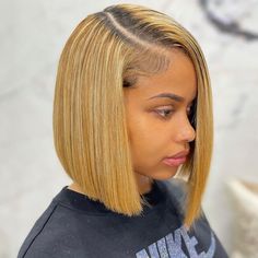 Quick Weave Bobs For Black Women Side Part, Bob Sew In Weave With Closure Side Part, Side Path Hairstyles, Fixing Weavon Hairstyles, Side Part Bob Weave Sew Ins, Fixing Hairstyles, Short Bob Sew In, Bob Sew In Weave With Closure, Weavon Styles