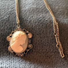 Vintage Filigree Cameo Necklace From 1950’s. Beautifully Made Victorian Cameo Necklace, Victorian Cameo, Cameo Jewelry, Beautifully Made, Cameo Necklace, Jewelry Vintage, Womens Jewelry Necklace, Vintage Jewelry, Jewelry Necklaces