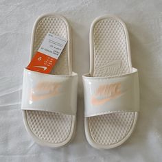 Never Worn; New With Tags. These Are Now At Floor Price...Bundle For A Deal. Nike Summer Slides With Round Toe, Nike Synthetic Flip Flops For Spring, Nike Casual Synthetic Flip Flops, Nike Casual Sandals For Summer, Nike Casual Summer Sandals, Nike Casual Summer Slides, Nike Flip Flops For Summer, Nike Summer Flip Flops With Round Toe, Nike Flip Flops For Spring Vacation