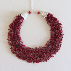 Red Chunky Necklace, Valentine's day jewelry, Red Statement Necklace, Red Necklace, Gift For Her, Multistrand necklace, Red garnet necklace Burgundy necklace is made of beads. The length of the choker necklace, choose when ordering. Also the necklace is adjustable with a 2 inch chain extension. Ideal for holidays and weekdays. The color of the product in the photo may be slightly different. Burgundy Necklace, Red Garnet Necklace, Garnet Necklace, Red Necklace, Necklace Red, Valentines Necklace, Chunky Necklace, Multi Strand Necklace, Red Garnet