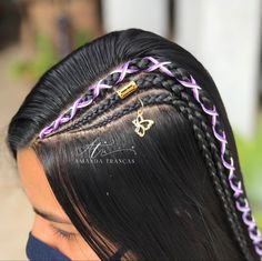 Girl Hair Dos, Hair Upstyles, Girls Braids, Hair Color And Cut, Hair Stylist Life, Beautiful Long Hair, Braids For Long Hair, Box Braids Hairstyles, Crazy Hair