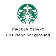 the starbucks logo has been changed to appear green and white, with an image of a woman's face on it