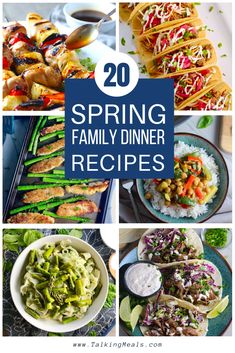 the top 20 spring family dinner recipes