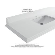 an image of a white bathroom sink with no faucet or drain in it