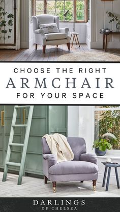 the right arm chair for your space