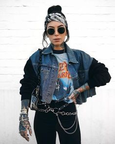 Edgy Club Outfits, Rocker Outfit, Rocker Chic, Chic Outfit, Grunge Outfits, Alternative Fashion