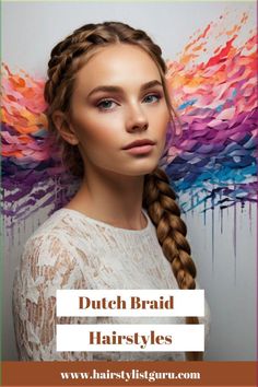 Add a pop of color to your look with these vibrant Dutch braid hairstyle ideas! Perfect for the bold and adventurous. #DutchBraidHairstyle #ColoredBraids #BoldHair Dutch Braid Hairstyle, Braid Hairstyle Ideas, Dutch Braid Hairstyles, Summer Braids, Dutch Braids, Colored Braids, Braid Hairstyle, Natural Contour, Dutch Braid