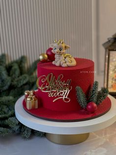 Newyear Cake 2024, New Year Cake 2025, Easy Christmas Cake Recipe, New Year's Cake, Christmas Cake Recipes, Cute Love Quotes For Him, Cute Love Quotes, Christmas Cake, Fondant