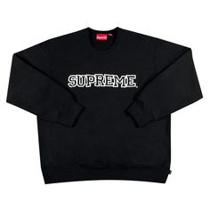 Find SUPREME Shattered Logo Crewneck on Editorialist. Supreme Shattered Logo Crewneck 'Black' Mens Activewear, Top Brands, Active Wear, Sweatshirts Hoodie, Crew Neck, Lifestyle, Luxury Fashion, ? Logo, Sweatshirts