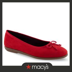 in stock Red Synthetic Flats With Flat Heel, Red Synthetic Flats, Fall Flats With Red Sole And Round Toe, Red Round Toe Flats For Fall, Red Casual Synthetic Flats, Casual Red Synthetic Flats, Classic Red Flats For Fall, Red Flats With Red Sole For Fall, Red-soled Flats For Fall