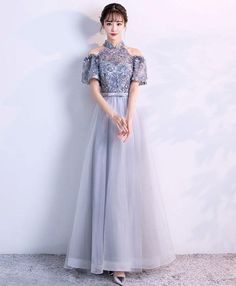 Formal Tulle Dress With Short Sleeves, Elegant Short Sleeve Tulle Ball Gown, Short Sleeve Tulle Gown For Banquet, Short Sleeve Tulle Dress For Banquets, Formal Tulle Gown With Short Sleeves, Short Sleeve Tulle Evening Gown, Evening Tulle Gown With Short Sleeves, Short Sleeve Tulle Evening Dress, Tulle Evening Dress With Short Sleeves