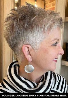 how to style thin hair in 2022 | Short spiky haircuts, Edgy short hair, Short spiked hair Spikey Short Hair, Spikey Hair, Messy Pixie