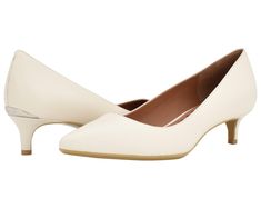 Women's Calvin Klein Gabrianna Pump | Zappos.com Ivory Pumps, Calvin Klein Woman, Boots And Sneakers, Womens Calvin Klein, Product Reviews, Women's Pumps, Kitten Heels, Calvin Klein, Heel Height