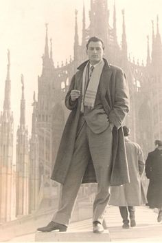 Fashion 60s, The Sartorialist, Overcoat Men, Art Of Manliness, Vintage Man, Teddy Boys, Fashion 90s, Retro Pin Up