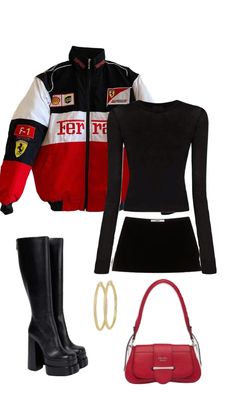 #outfitinspo Race Outfit, Race Day Outfits, Sporty Jacket, Casual Day Outfits, Lookbook Outfits, Types Of Fashion Styles, Cute Casual Outfits, Your Aesthetic, Connect With People