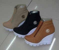 Hak Tinggi, Gents Shoes, Shoes Outfit Fashion, Timberlands, Mens Shoes Casual Sneakers, Girly Shoes, Fabulous Shoes, Hot Shoes, Wedge Sneakers