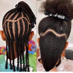 Girls Braided Hairstyles Kids, Kids Cornrow Hairstyles, Black Kids Braids Hairstyles, Back To School Hair