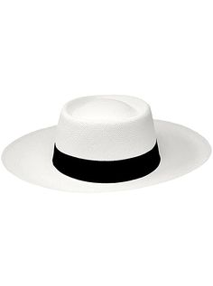 Brand: Gamboa Color: White Material: Toquilla straw Brim: 10 - 11 cm. (3 9/10" - 4 2/5") Wide brimGrade: 3 - 4 (Sub fine)learn more Sweatband: Cotton twill, 3 cm. (1.18") Crown: 10.37 - 10.87 cm. (4.1" - 4.3") Ribbon: Linen WIDE BRIM HAT: Keep the sun out of your face. This hat has a 4" brim to keep you fresh on hot summer days. LIGHT & FRESH: Its first quality fiber allows air circulation making the hat a very light and comfortable garment. PROTECT YOU FROM THE SUN: UPF 50+UVA/UVB Sun Protectio Cuban Hat, Poncho Mexican, Panama Hat Men, Gambler Hat, Poncho Pullover, Cuenca Ecuador, Alpaca Scarf, Elegant Hats, Cowboy Style