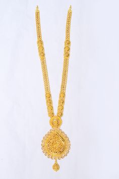 Gold Long Necklace Designs, Long Necklace Designs, Wedding Necklace Gold, Necklace Designs Gold, Gold Haram Designs, Jewelry Anklets, Necklace Gold Jewelry, Haram Designs, Gold Haram