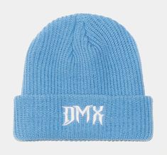 DMX x SHOE PALACE Sky Blue Beanie Cap brand new with tags  |  100% authentic  |  super rare Skateboard Room, Shoe Palace, Mens Hat, Blue Beanie, Blue And White Style, Beanie Cap, Rappers, Hats For Men, Baby Blue