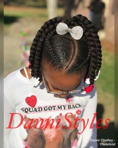 Cute Stitch Braids, Girls Hair Cut, Braided Heart, Hairstyle Girls, Kids Style Hair, Braiding Hairstyles, Quick Hair, Hair Puff