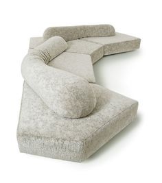 a couch that is shaped like a reclining chair