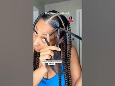 Crochet Knotless Braids, Diy Hairstyles For Black Women, Coiling Natural Hair, Curl My Hair, Cute Home Screen, Twists Hairstyles, Natural Hair Styles For Black, Hair Tricks