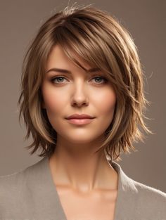 Chin Length Shaggy Haircuts, Med Haircuts For Women, Women Haircut Short, Shaggy Haircuts Short, Shaggy Short Hair, Layered Haircuts For Medium Hair, Shag Haircuts, Haircut Short