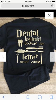 Dentist Office Design, Dental Shirts, Dental Logo, Dentist Office, Dental Assistant, Funny Things, Office Design, Custom Shirts, Craft Ideas