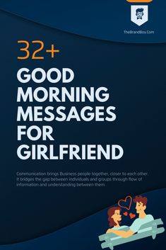 the cover of 32 + good morning messages for girlfriend