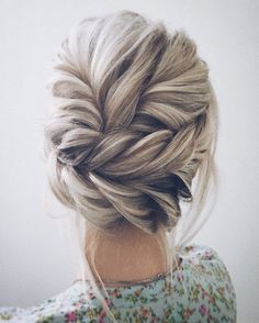 Beautiful updo wedding hairstyle idea https://www.facebook.com/shorthaircutstyles/posts/1720107731613000 Wedding Hairstyles Bridesmaid, Fishtail Braid, Bridesmaid Hair Updo, Wedding Hairstyles Updo, Wedding Updo, Wedding Hair And Makeup, Hair Dos, Bridesmaid Hair, Prom Hair