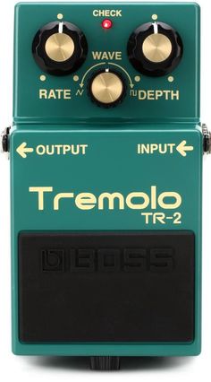 the tremolo tr - 2 is an excellent guitar effects pedal for beginners