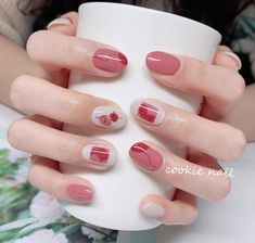 Nail Ideas 2023 Summer, Nail Designs 2022, Minimal Nails Art, Makeup Nails Designs, Korean Nail Art, Hello Nails, Subtle Nails, Beauty Nails Design, Nails Today