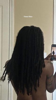 Long Black Locs Black Women, Long Locs Styles For Black Women, Locs Vision Board, Unisex Loc Styles, Long Healthy Locs, Long Locs Aesthetic, Long Fluffy Locs, Locs Aesthetic Faceless, Healthy Locs Black Women