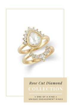 the rose cut diamond ring collection