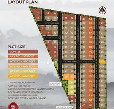 the layout plan for an apartment development in la joqueta, costa ricaa