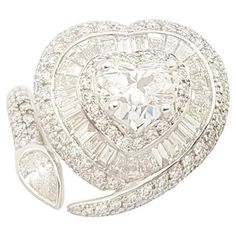 Diamond 1.02 carats wih Diamond 1.51 carats Ring set in Platinum 950 Settings Width: 1.9 cm Length: 1.8 cm Ring Size: 53 Total Weight: 11.48 grams "We first opened doors in 1980 when it was then situated in the vicinity of the Victory Monument; a small and modest storefront with a couple of counters. From its humble beginnings to where it stands today, our company has proven its abilities as a jeweler. Since the beginning, we have been supplying fine quality pieces to dealers, wholesalers and cu