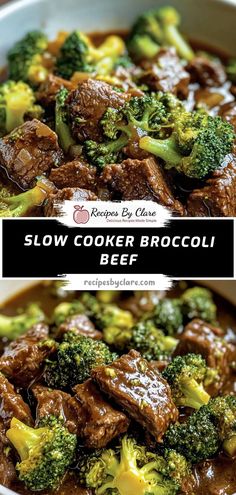 beef and broccoli in a slow cooker broccoli beef stew recipe