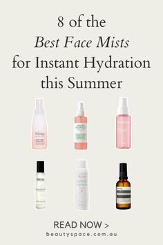 These are the best face mists for keeping your skin hydrated and happy all summer long. With the sun in full force, your skin is practically begging for a hydrating and refreshing face mist to stay plump and glowing. These face sprays are a smart investment for hydrated, protected, and radiant skin. Check them out now! | Skin Care Beauty Elixir