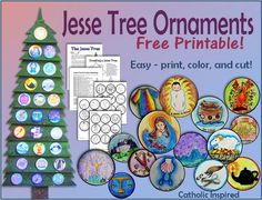 the jesus tree ornament is an easy and fun activity for kids to make