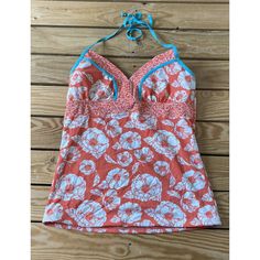 New With Tags. Msrp $39.99 Downeast Women’s Coral Padded Halter Strap Delight On Deck Tankini Top Swimsuit Size Large Super Cute, Great Quality Top! Spring Halter Neck Fitted Tankini, Spring Fitted Halter Neck Tankini, Fitted Beach Tops, Tankini Swimsuit, Tankini Swimsuit Top, Halter Strap, Tankini Swimsuits, Tankini Top, Womens Swim