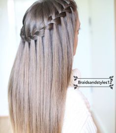 Wenn Sie nicht sicher über Ihre Frisur sind, sind Sie an der richtigen Stelle. FrischeFrisur.COM erhalten Sie die frische 2018, neueste, und trendige Tipps über DIY Wasserfall Braid Bitte zögern Sie nicht, Ihre Frisur zu ändern. Sie müssen nicht jeden Trend zu folgen. Auf diese Weise werden Sie den Trend. Um eine trendige Person sein, … Trendy Braids, Waterfall Braid, Fresh Hair, Braid Styles, Prom Hair, Medium Length Hair Styles, Ecuador, Hair Lengths