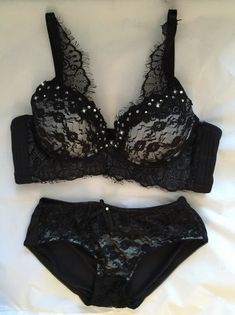 Black Bras, Crystal Bra, Bra And Panty Set, Womens Lingerie, New Photo Download, Beautiful Bra, Black Lace Bra, Best Lingerie, Man Den